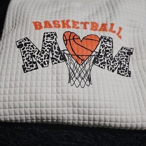 Basketball Mom Graphic Sweatshirt